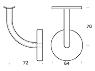 Handlaufhalter